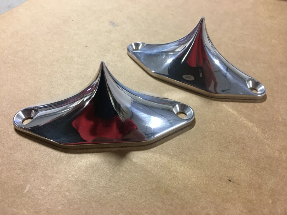 БОЛЬШОЙ СОБАКИ МОТОЦИКЛОВ ПОЛИРОВАННЫЙ ШИП ОСИ КОЛПАЧОК КОМПЛЕКТ 2005 CHOPPER DT DAYTEC РАМА - Изображение 4 из 4