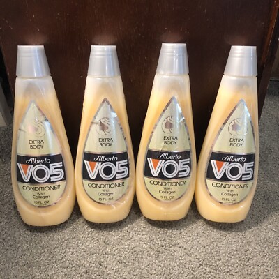 X4 VTG Alberto V05 Extra Body Conditioner w/ Collagen, 15oz VO5