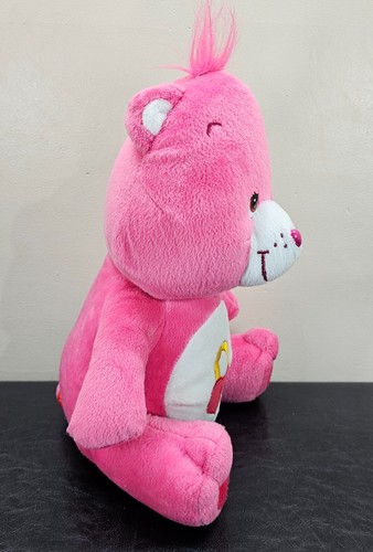 Vintage 2004 Care Bears Talking Secret Bear 13" Plush Stuffed Plush Heart Lock - Picture 2 of 11