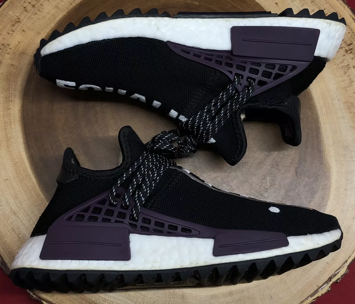 Marinero tos Reunión adidas Pharrell Williams Human Race NMD Holi Festival Core Black Sz 5 | eBay