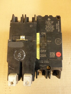 GE General Electric TEY220 20amp 2pole 480v circuit breaker 1 yr Warranty!