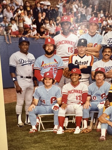 1981 National League NL All Star Team 11x14 Type 1 Photo w/ MLB Envelope HOFers - Picture 8 of 14