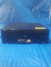 Sony CDP-C322M 5 Disc Changer CD Player 1993 Carousel Tested Read Description