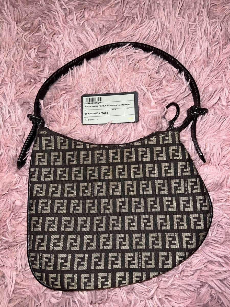 Authentic Fendi Zucca Oyster Saddle Canvas Y2k Bag | eBay Authentic Fendi Zucca Oyster Saddle Canvas Y2k Bag | eBay