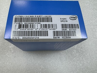 売約御礼・【FHD液晶セット】4コアi5/16GB/新品SSD240GB/HDD1TB New in box Intel Core 4.00 GHz Quad-Core LGA1150 CPU i7-4790K i7