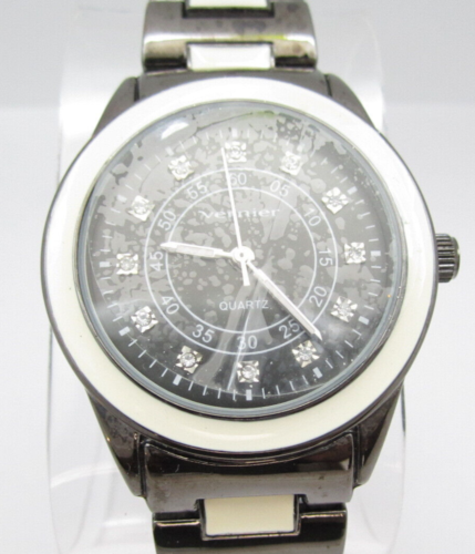 Women Vernier Quartz WR Analog 37mm Dial Causal Round Watch (G581)