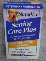 Nutri Vet Senior Care Plus For Liver, Joint & Brain Health 30ct. Clearance Nutri Vet Senior Care Plus For Liver, Joint & Brain Health 30ct. Clearance
