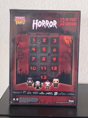 Funko Pocket Pop! Horror Spooky Countdown 2023 13-Day Advent Calendar NEW  SEALED | eBay