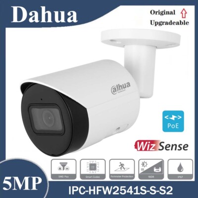 Dahua IPC-HFW2541S-S-S2 5MP WizSense IVS IR Bullet Network MIC IP Kamera SMD+