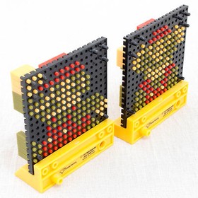 Super Mario Bros. Dots A Set .S Puzzle Pin Panel Toy Tomytec JAPAN FAMICOM 