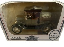 Ertl 1918 Ford Runabout Barrel Bank Gray Agway 1/25
