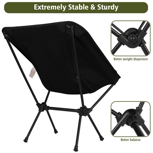 Silla de camping silla plegable silla de aluminio silla plegable silla de jardín silla de pesca silla de exterior - Imagen 17 de 29