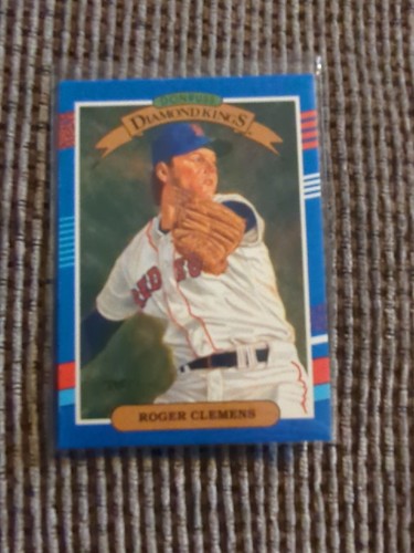 1991 Donruss Diamond Kings #9 Roger Clemens  - Picture 1 of 2