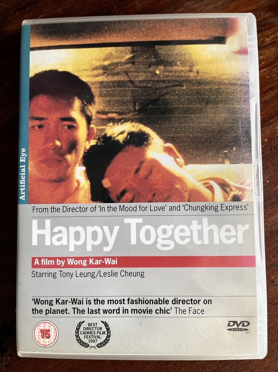 Happy Together DVD 1997 Wong Kar-wai Leslie Cheung Tony Leung UK