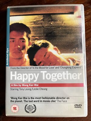 Happy Together DVD 1997 Wong Kar-wai Leslie Cheung Tony Leung UK Release HK  UK