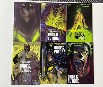 Once and Future #1 #2 #3 #4 #5 #6 Jet Pack Variants BOOM Comics Lafuente Variant