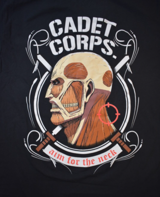 Ripple Junction Attack On Titan Mens Cadet Corps Aim For The Neck