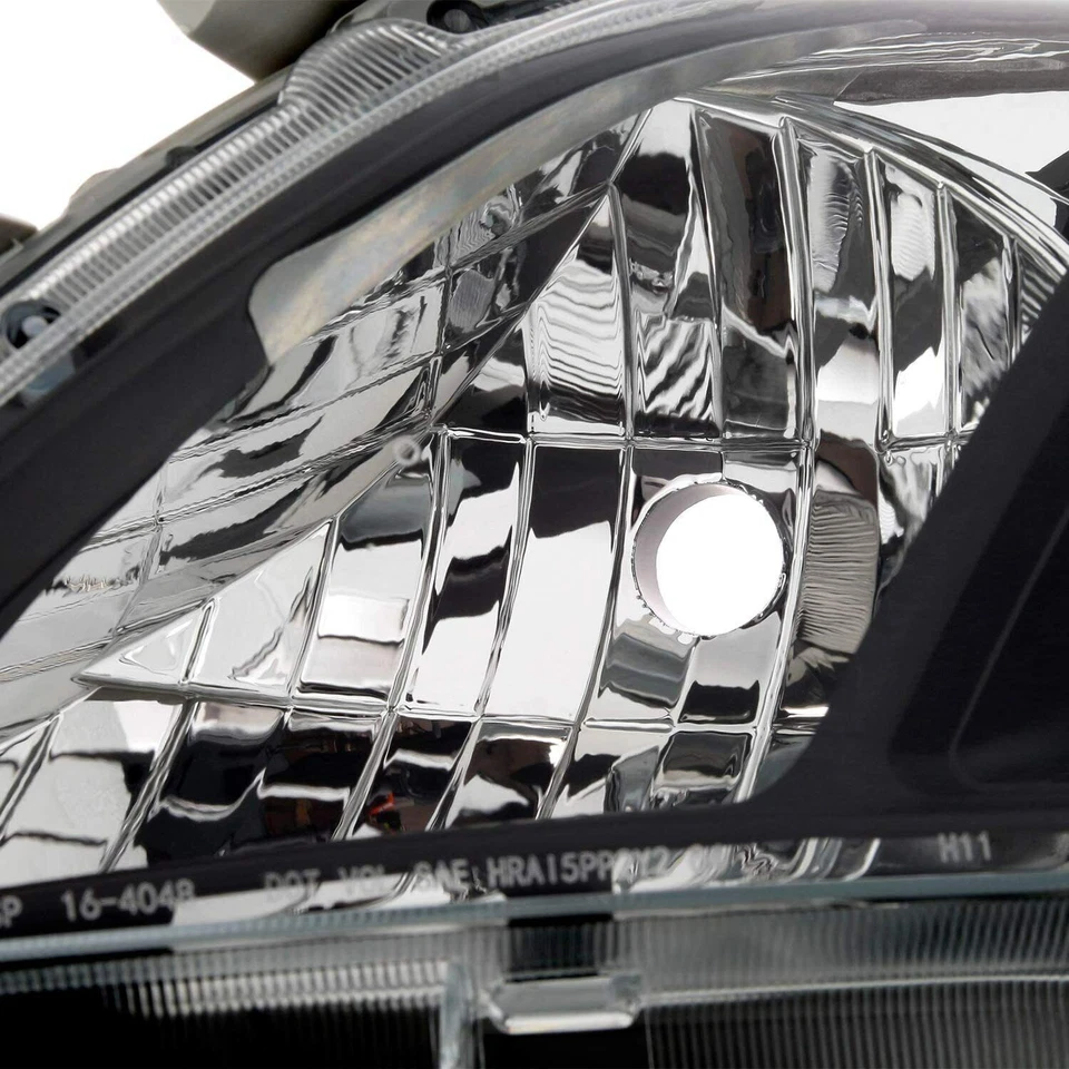 Juegos de faros izquierda+derecha para Toyota Camry 2007 2008 2009 negros 07-09 Foto 3 de 4