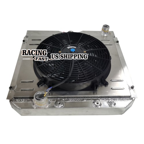 Aluminum Radiator For 1967-1973 Ford Falcon Mustang Fairlane V8 2.8L Fan Shroud - Picture 7 of 7