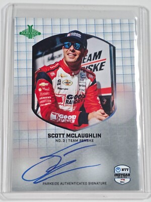 2025 Parkside Indycar Scott McLaughlin Autograph On Card | eBay