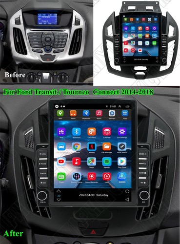 For 2014-2018 Ford Transit Connect Carplay Stereo Radio GPS Wifi Head Unit 9.7" - Picture 5 of 24