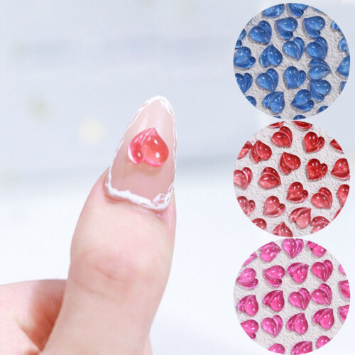 Wholesale 60Pcs Charm Light Color Change Photochromic Nails 3D Crystal Manicure - Afbeelding 1 van 14