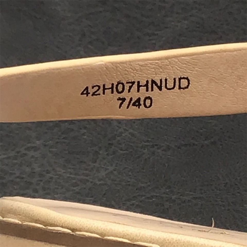 Heartbeat Heeled Sandals Womens 7 Snake Skin Cream/Tan