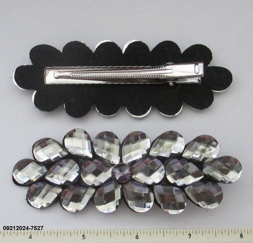 CLOSEOUT BUY 1 GET 1 NEW METAL PELICAN BEAK HAIR CLIP / COMB /COLOR STONE DES - Picture 3 of 17