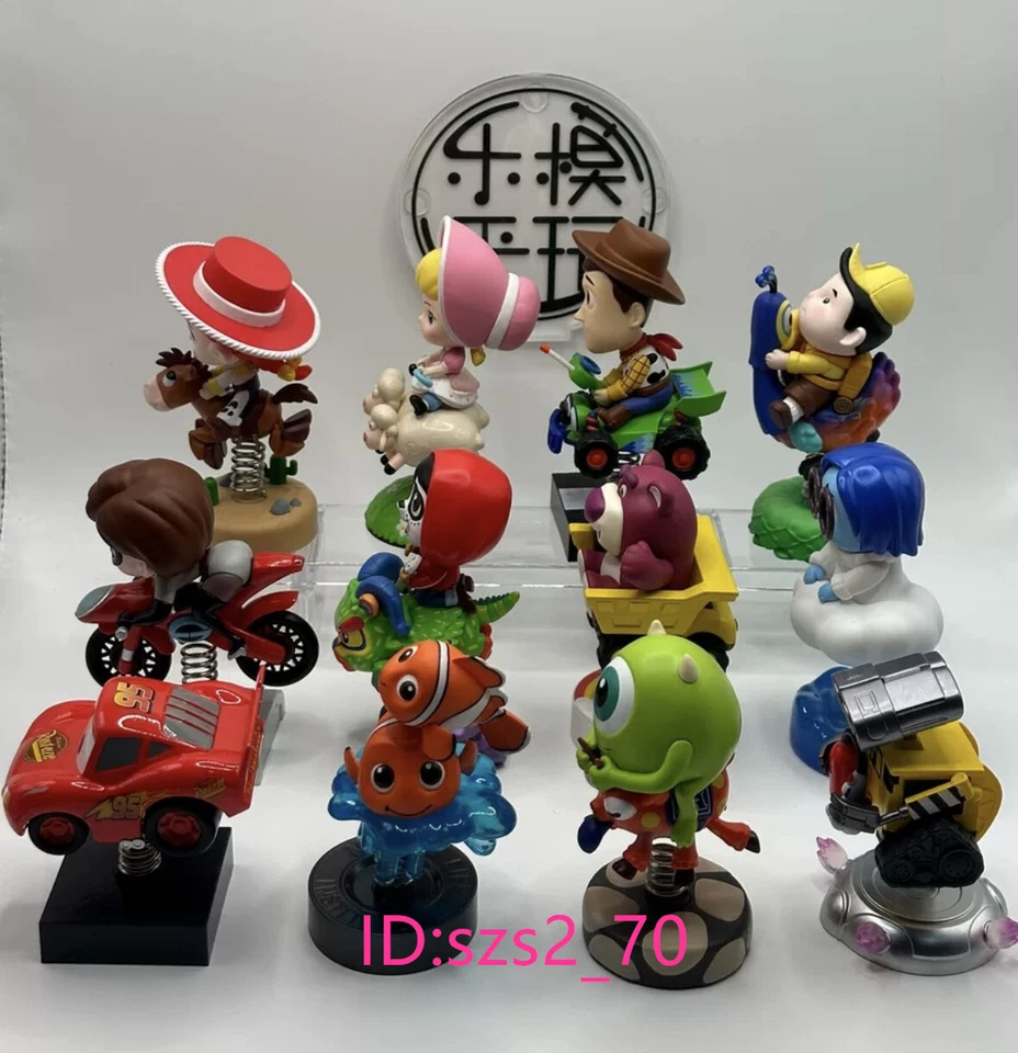 Auténtico POP MART Pixar Shake Confirmado Caja Ciega Figura Kawaii Juguete Regalo Foto 3 de 4