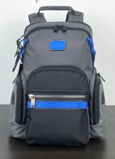 TUMI ALPHA BRAVO Navigation Backpack Bag Business Sports Gray Blue 232793