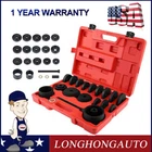 FWD Front Wheel Drive Bearing Removal Adapter Puller Pulley Kit 23pcs Tool
