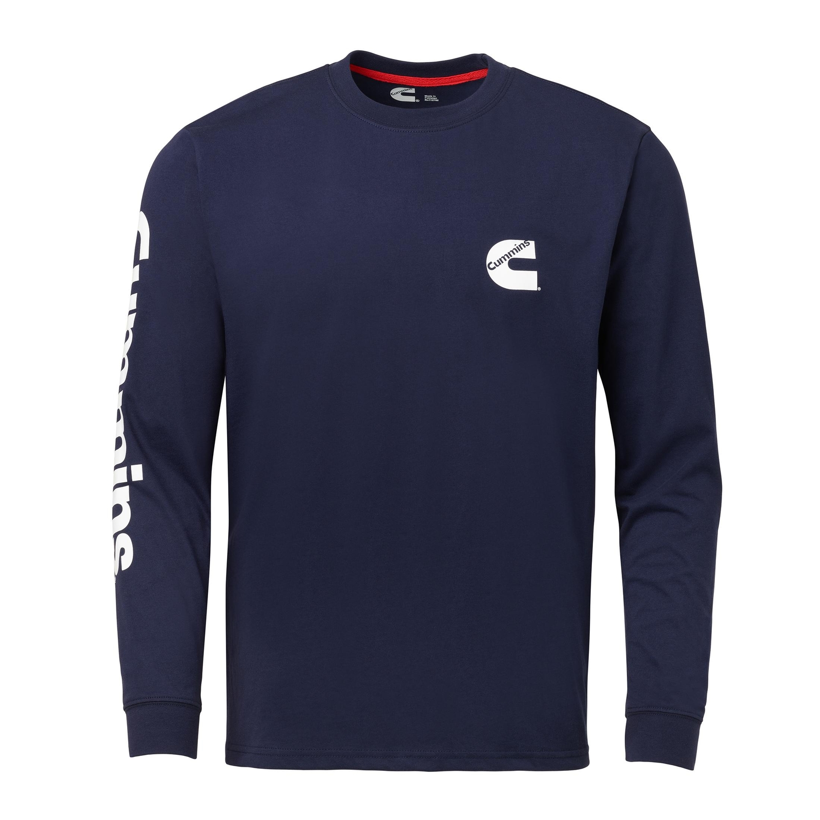 Cummins CMN35339 Cmn35328 Long-sleeve T-shirt Wordmark Crew Neck Shirt Blue Xl 7490₽