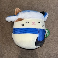 Cam The Cat Christmas Squishmellow Plush Limited Holiday Edition 8 Inches