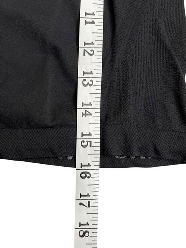 Athleta Girls Size S/7 Rise Above Crop Top Pullover Black Stretchy - Picture 5 of 5