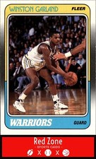 1988-89 Fleer - #46 Winston Garland EX+ NM