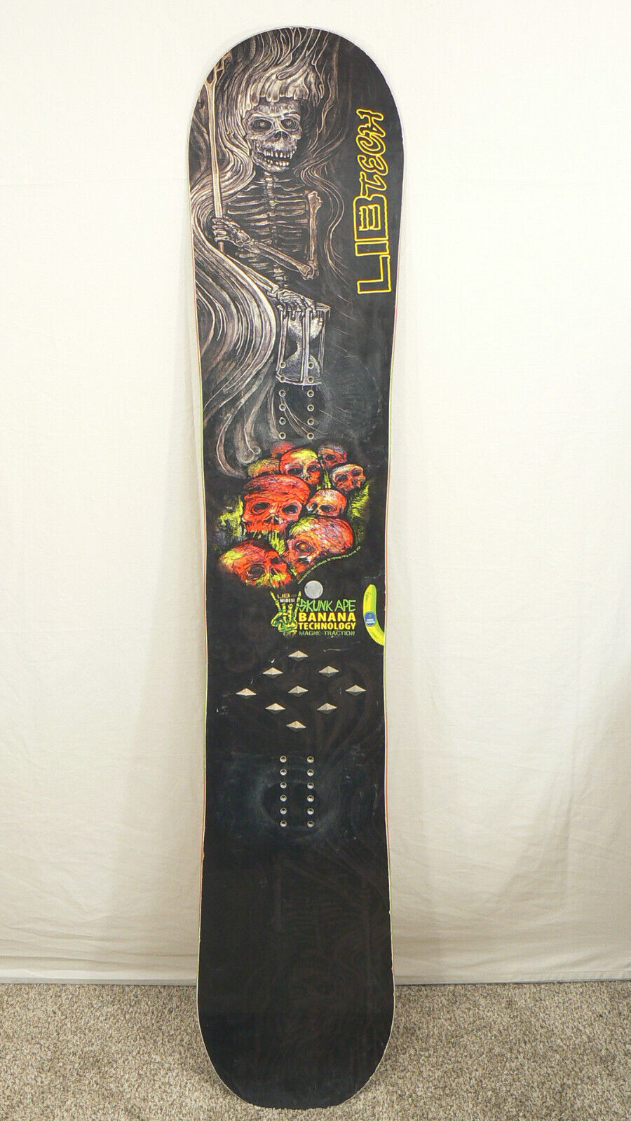 Verbanning Je zal beter worden deugd 161 cm Lib Tech Skunk Ape BTX Wide Banana Rocker All Mountain Snowboard |  eBay