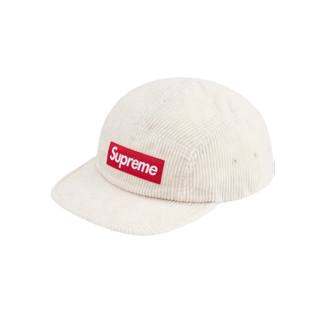 Casquette de camp en velours côtelé suprême pierre   24FW  
