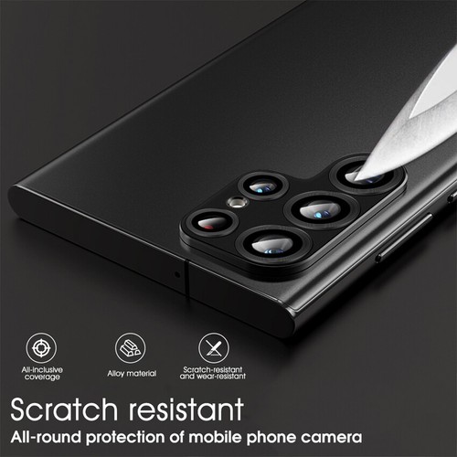 Tempered Glass Glitter Shiny Cap For Samsung Galaxy S22 Ultra Plus Film Cover - Picture 2 of 12