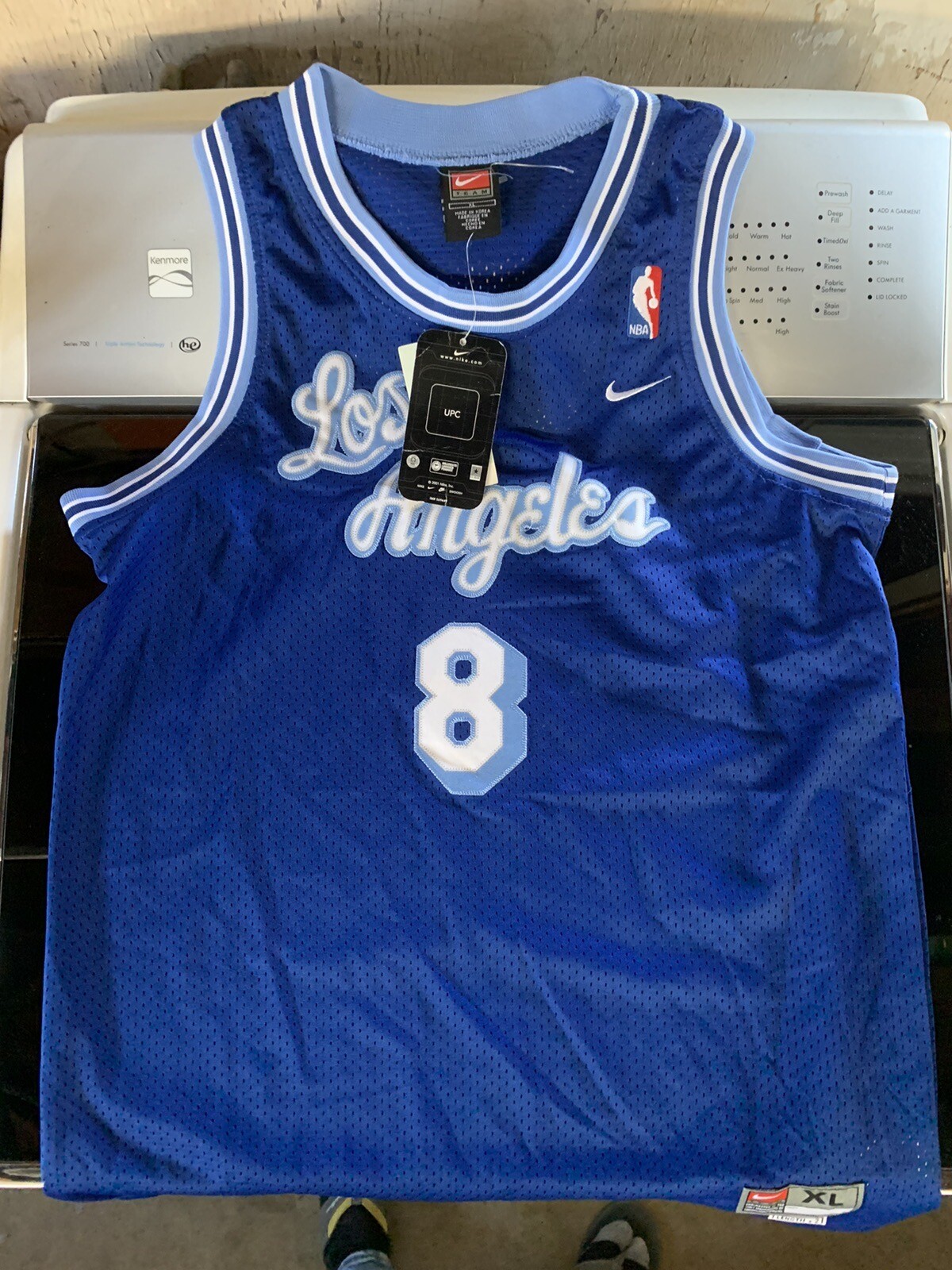 8 Kobe Bryant Lakers Nike Jersey Youth XL Royal Blue Brand New w