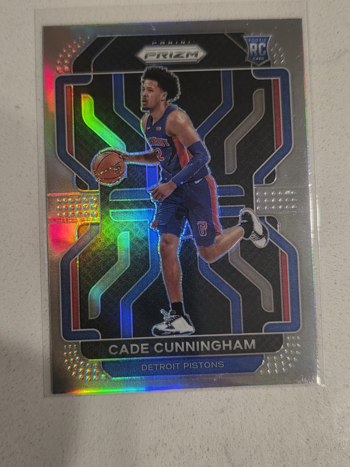 Cade Cunningham 2021-22 Panini Silver Prizm Rookie RC #282 Pistons NM or better