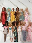 Vintage Mattel Barbie Doll Lot of 12 - Made in Indonesia