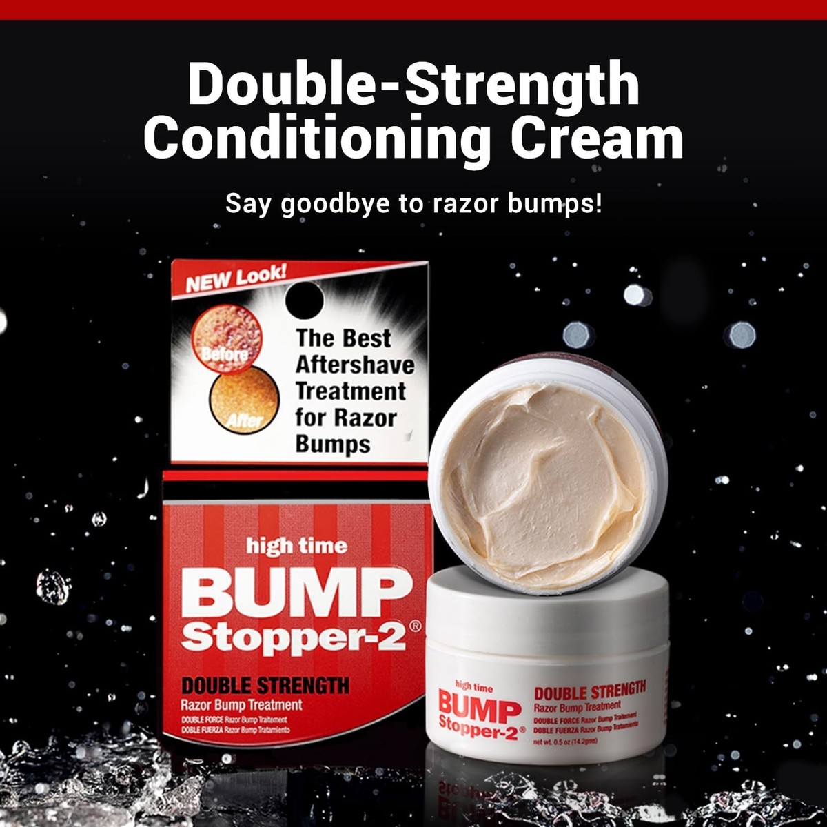 High Time Bump Stopper Sensitive Skin – 3er Pack, 0.5 Oz – Behandlung Gegen Rasiererbeulen & Eingewachsene Haare