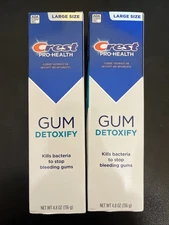 2* Crest Pro-Health Gum Detoxify Toothpaste 4.8 Oz Each 04/28