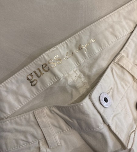 GUESS JEANS Pantalone da Ragazza Pantaloni 16 Anni Bianchi - Foto 2 di 5