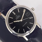 OMEGA SEAMASTER AUTOMATIC 23 JEWELS CAL.1012 DATE BLACK DIAL VINTAGE MEN'S WATCH