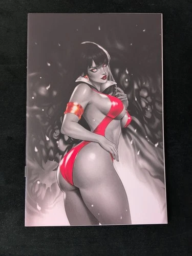 VAMPIRELLA ARMAGEDDON #8 VIRGIN JORDAN YAMAMOTO SPOT COLOR EXCLUSIVE 1