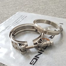 Turbo Outlet Flange Vband Clamps Kit For Gtx29 Gt30 Gtx30 Gt35 Gtx35 Gt40 Turbo Outlet Flange Vband Clamps Kit For Gtx29 Gt30 Gtx30 Gt35 Gtx35 Gt40
