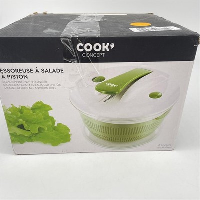 COOK CONCEPT Easy Make   KM4071   Salatschleuder und Kunststoffkolben   zufällig