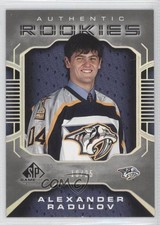 2006 SP Game Used Edition Authentic Rookies Rainbow 19/25 Alexander Radulov 0f8
