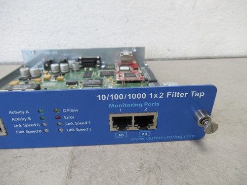 VSS Monitoring 10/100/1000 1X2 Filter Tap VSS Monitoring V1.2C.C-FA - Picture 3 of 7